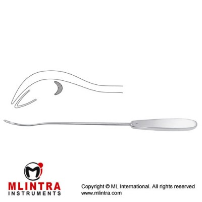 Brunner Ligature Needle Stainless Steel, 30 cm - 11 3/4"